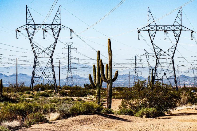 138 kV transmission and substation infrastructure